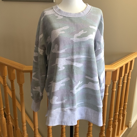 Aerie - Cotton Combat Sweatshirt - Picture 2 of 11